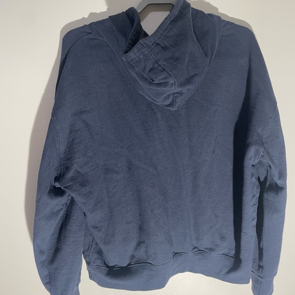 NYPD Men's XL Hoodie Sweatshirt Officially Licensed (Front & Sleeve Print) Navy - Picture 3 of 6